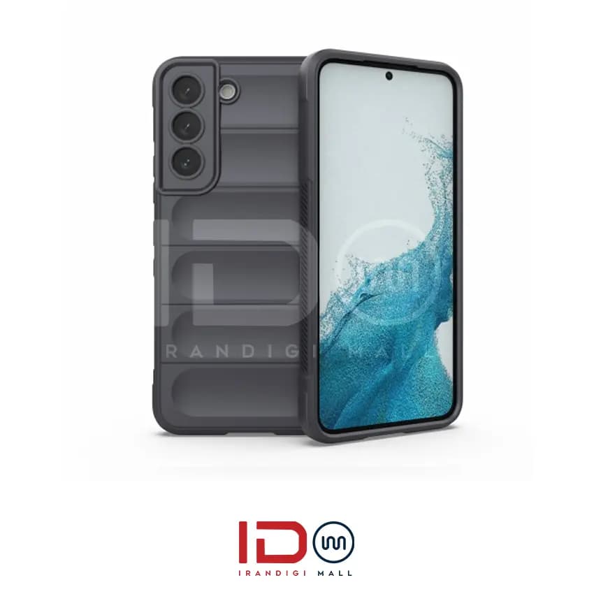 قاب سیلیکونی گوشی سامسونگ SAMSUNG GALAXY S22 PLUS مدل Magic Shield رنگ طوسی تیره