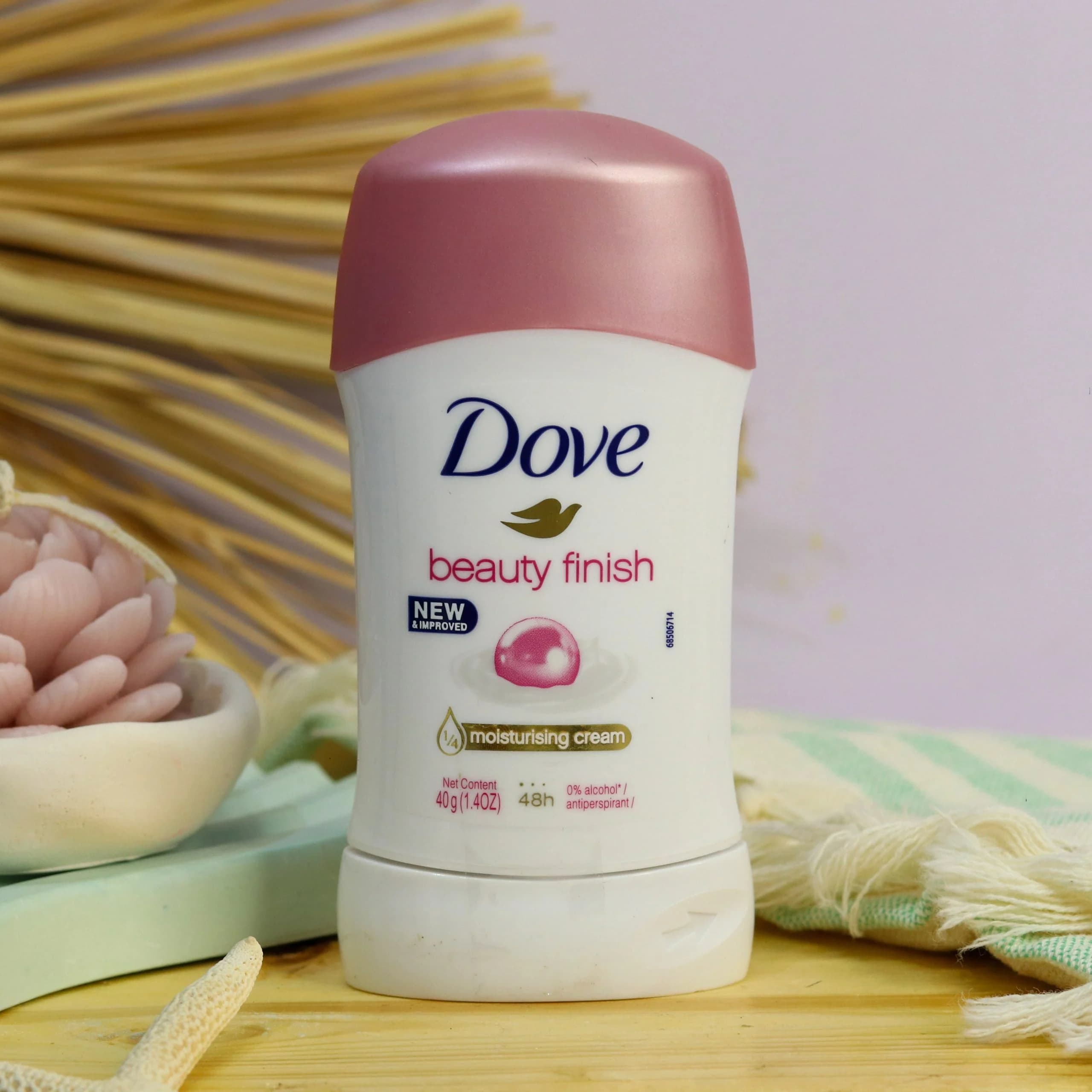 مام صابونی داو صورتی مدل Dove beauty finish — تصویر ۲