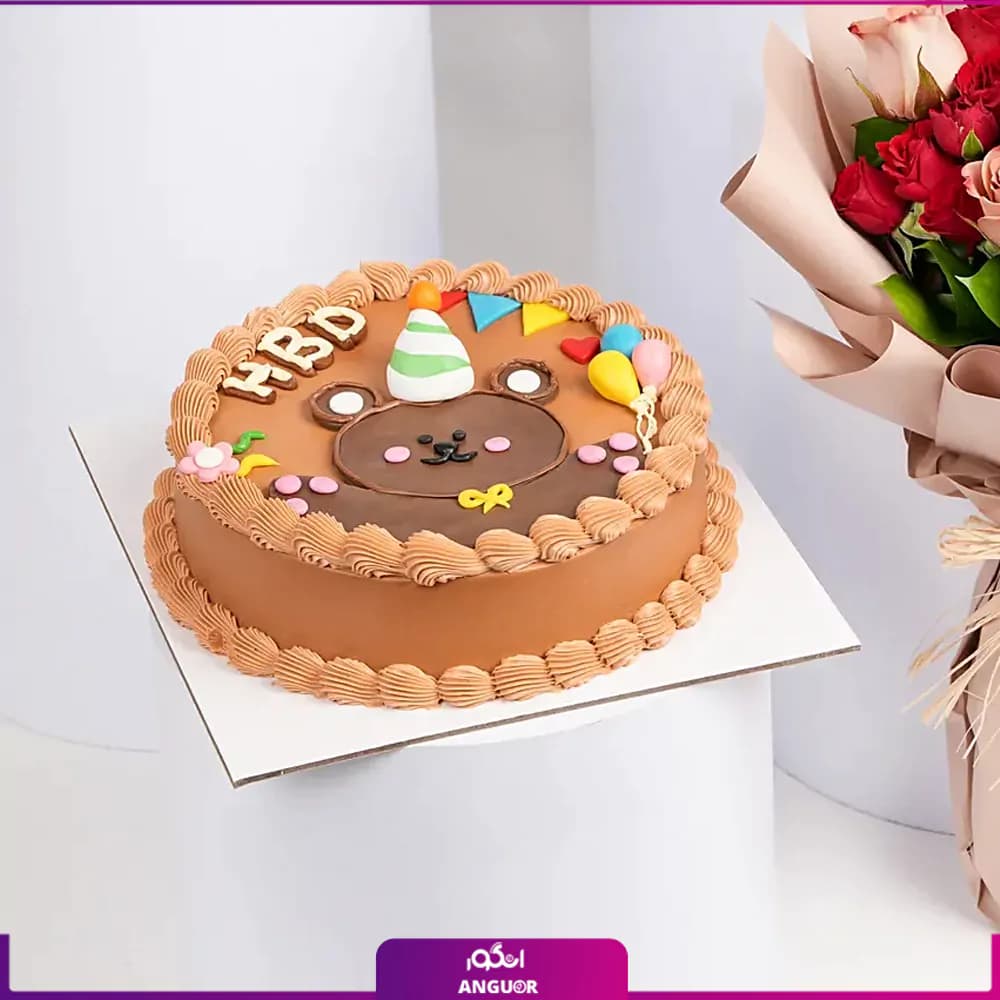 دسته گل آرزوهای شیرین برای روز تولدت — تصویر ۳
