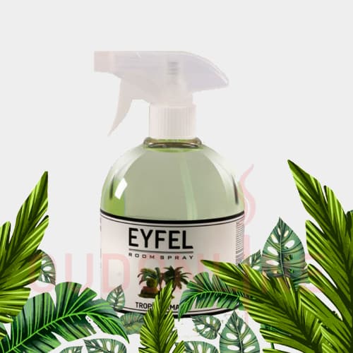 خوشبو کننده اسپری ایفل EYFEL مدل تراپیکال فارست (جنگل ، جنگل استوایی ) Tropical Forest حجم 500 میلی لیتر