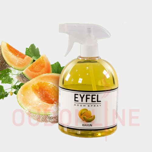 خوشبو کننده اسپری ایفل EYFEL مدل ملون ( طالبی ) Melon حجم 500 میلی لیتر