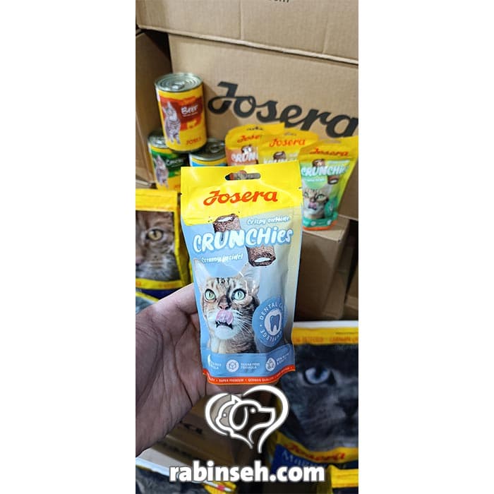 تشویقی کرانچی گربه جوسرا دنتال 60 گرم — تصویر ۲