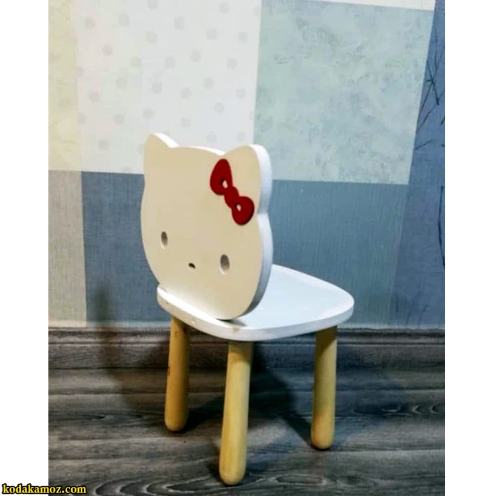 صندلی چوبی کودکانه طرح کیتی koala accessories