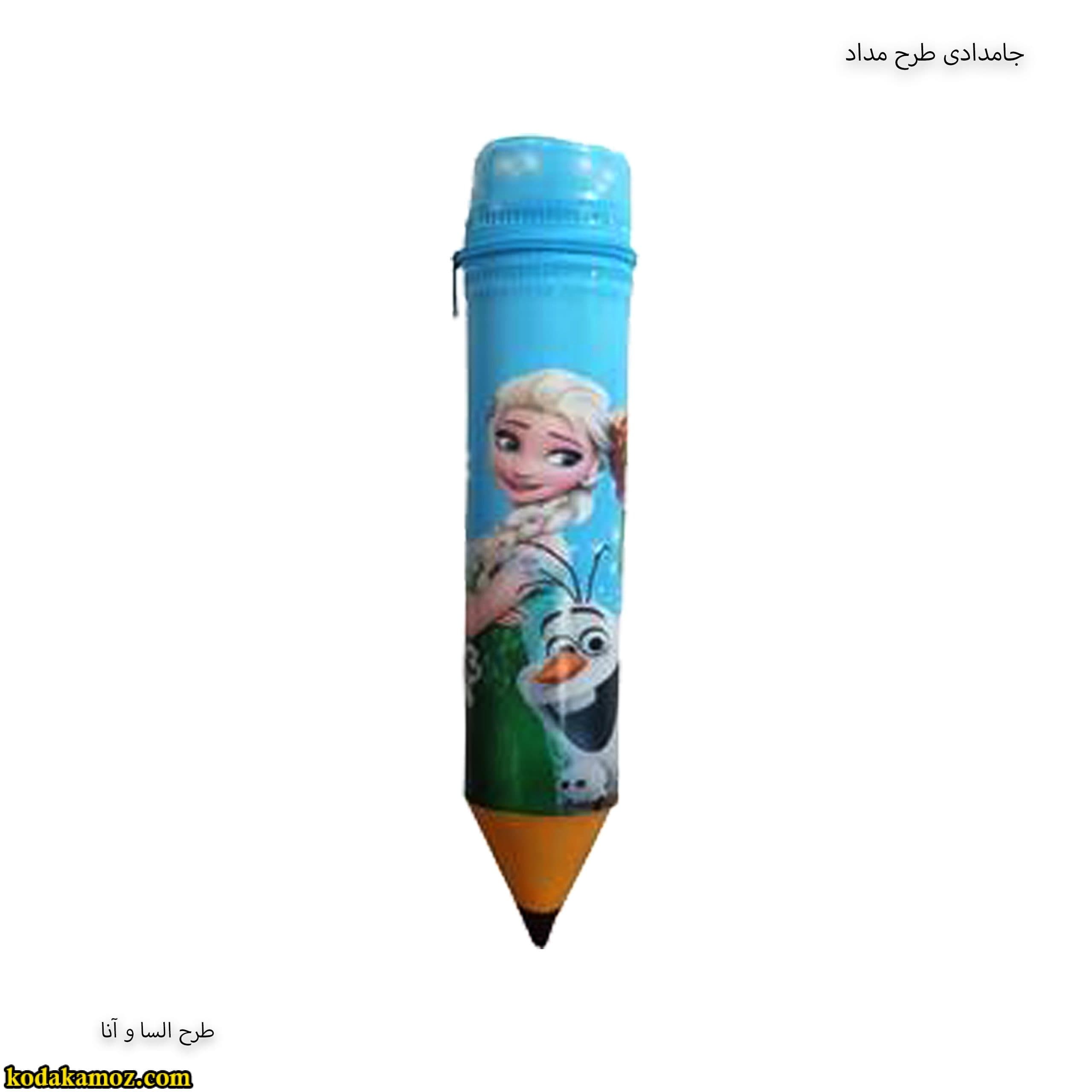 جامدادی تک زیپ طرح مداد — تصویر ۵