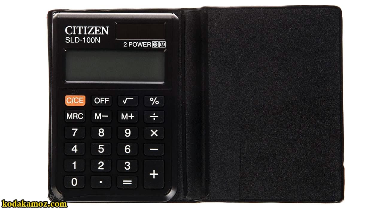 ماشین حساب سیتی زن SLD-100N — تصویر ۲