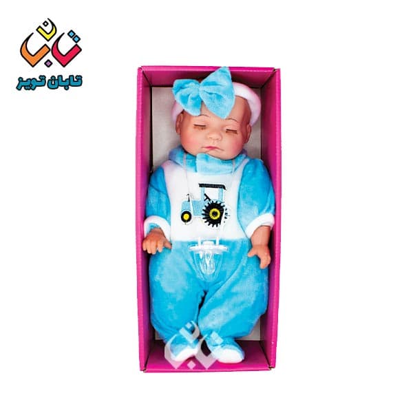 عروسک نوزاد 14 اینچ بیدار AMT1488 آوا (24) — تصویر ۲