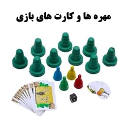 بازی فکری راز جنگل بازی فکری کارتی راز جنگل اسباب بازی فکری راز جنگل اسباب بازی فکری راز جنگل مخوف نوستالژی بازی آموزشی — تصویر ۳