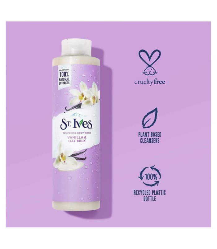 شامپو بدن سنت ایوز Vanilla & Oat Milk — تصویر ۳