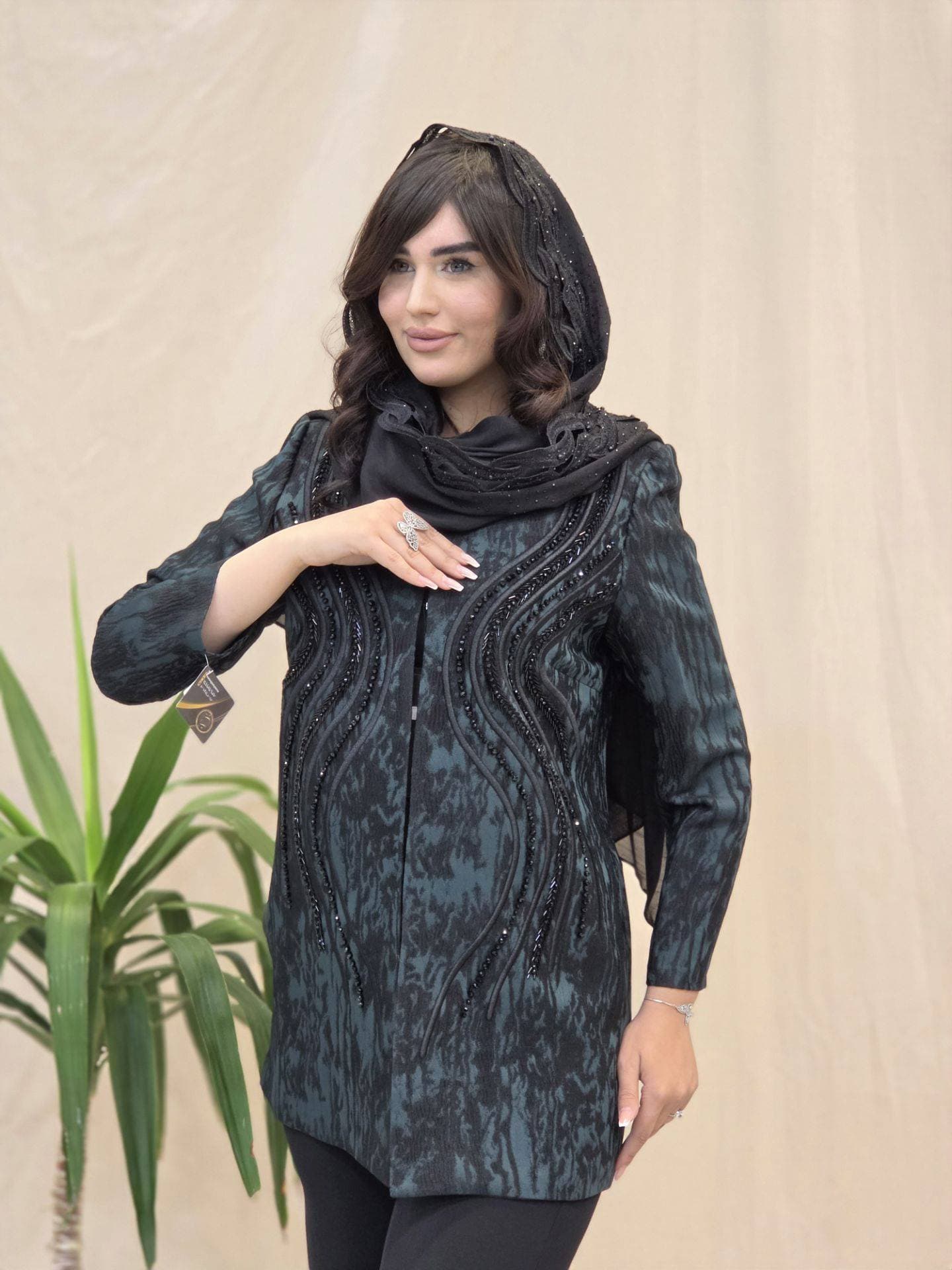 کت مجلسی ژاکارد مدل آبشار_کد2094