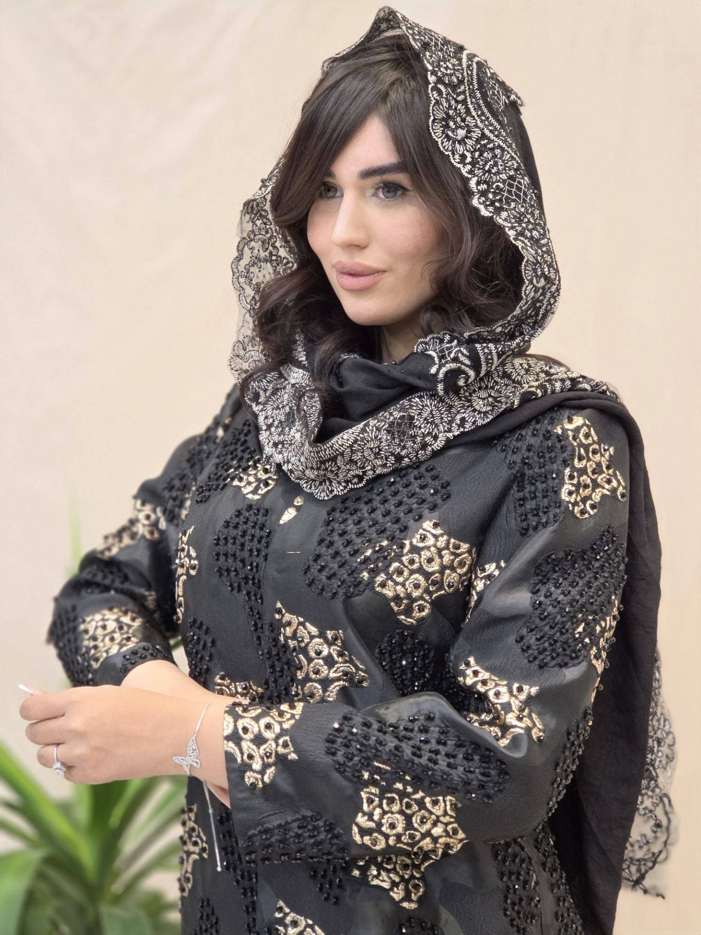 کت تک مجلسی کله غازی ژاکارد میترا_کد2093 — تصویر ۴
