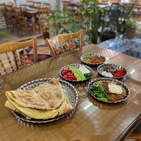 سینی استیل انگشتی طرح دار سایز ۵۰ — تصویر ۲