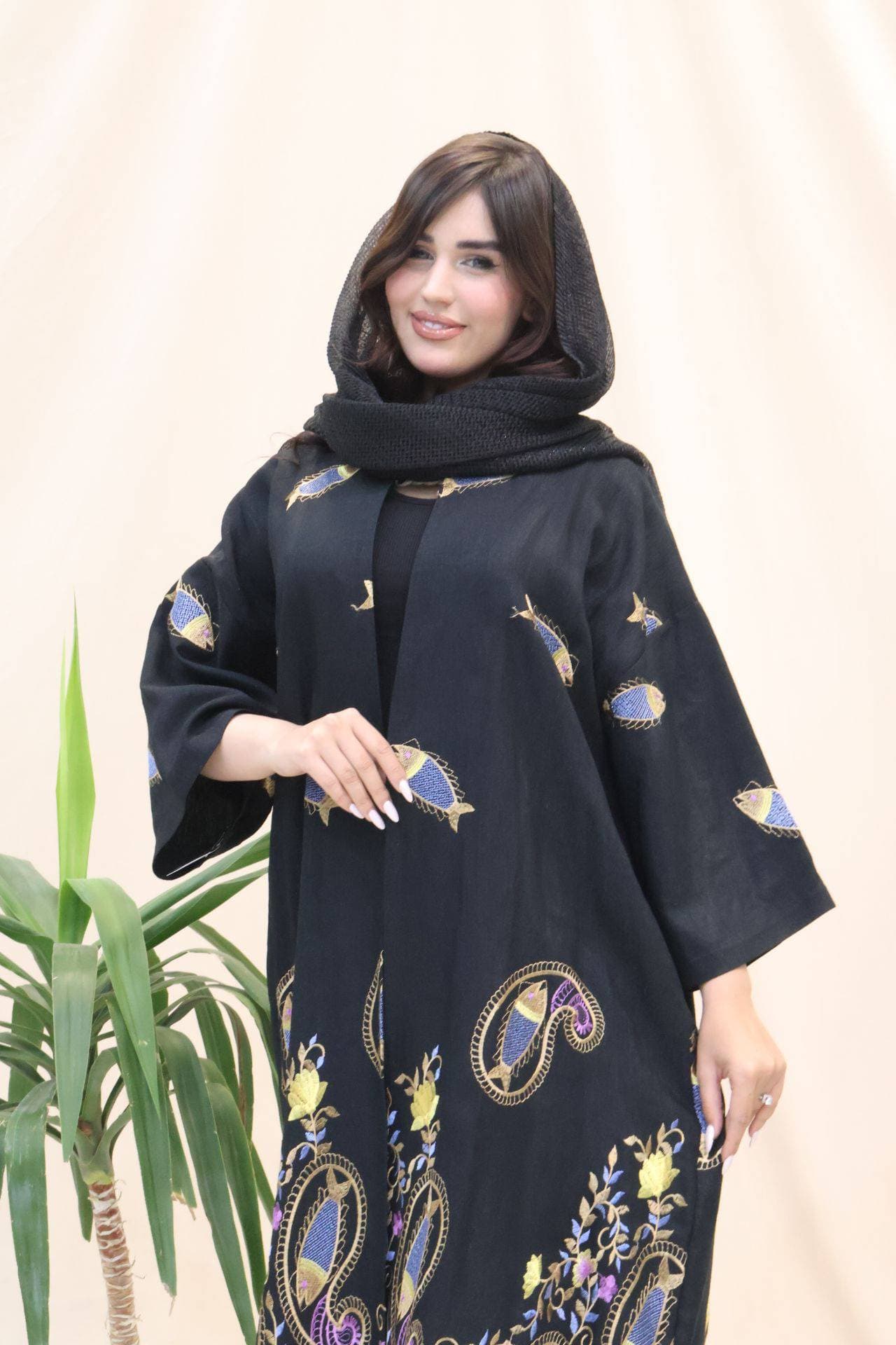 مانتو مجلسی مدل ماهی-کد 2061