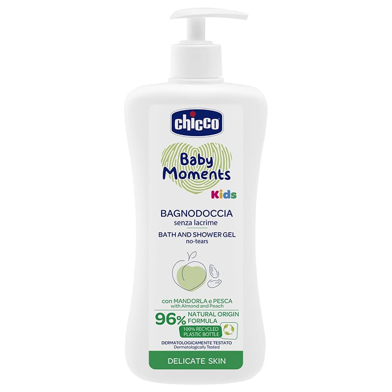 شامپو بدن بادام شیرین و هلو 96% ارگانیک چیكو Chicco