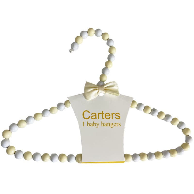 چوب لباسی مرواریدی پاپیون دار كارترز Carters — تصویر ۲