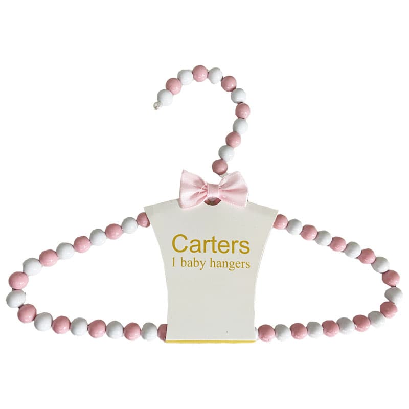 چوب لباسی مرواریدی پاپیون دار كارترز Carters — تصویر ۳