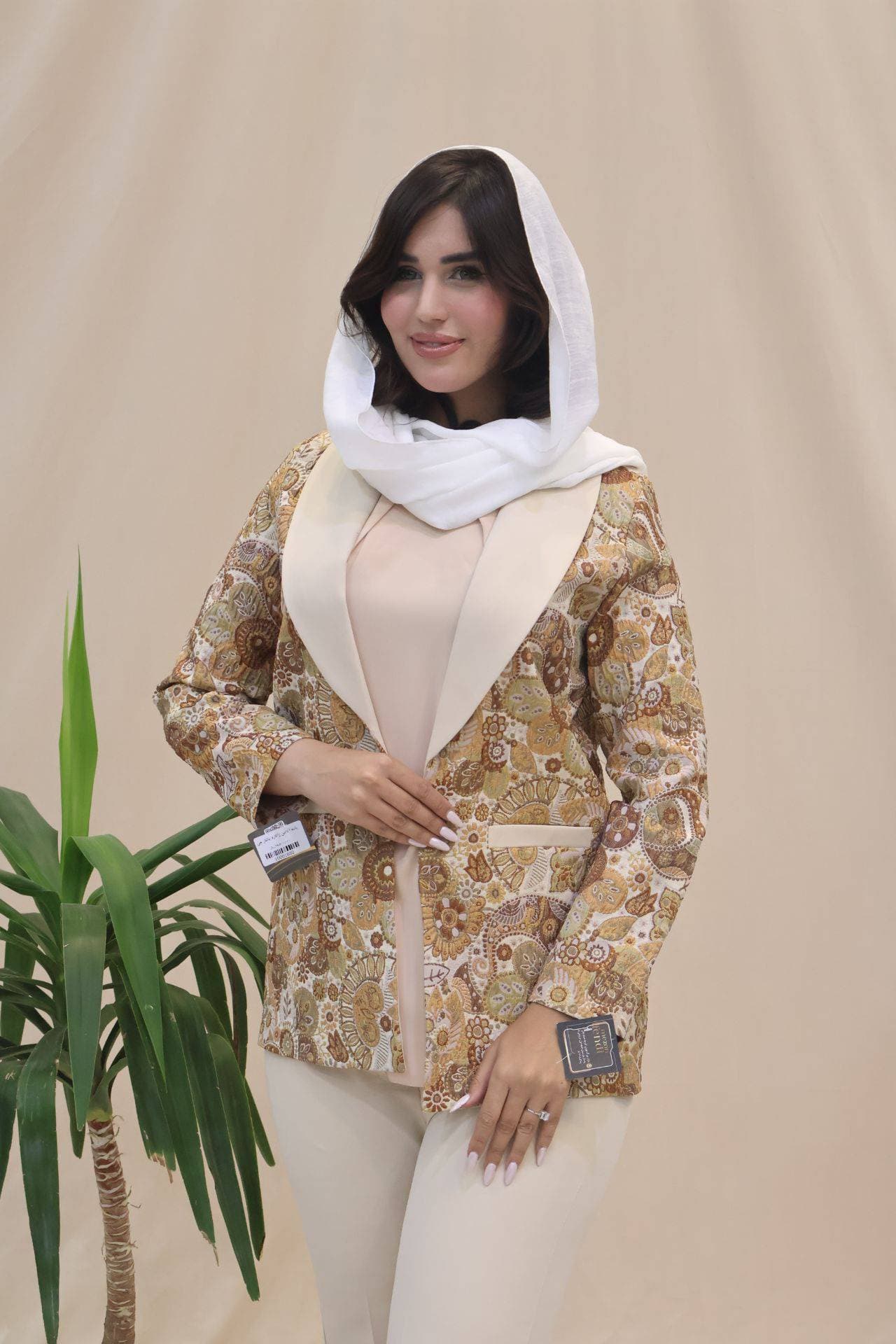 کت و شلوار یقه آرشال ماهور_کد2051