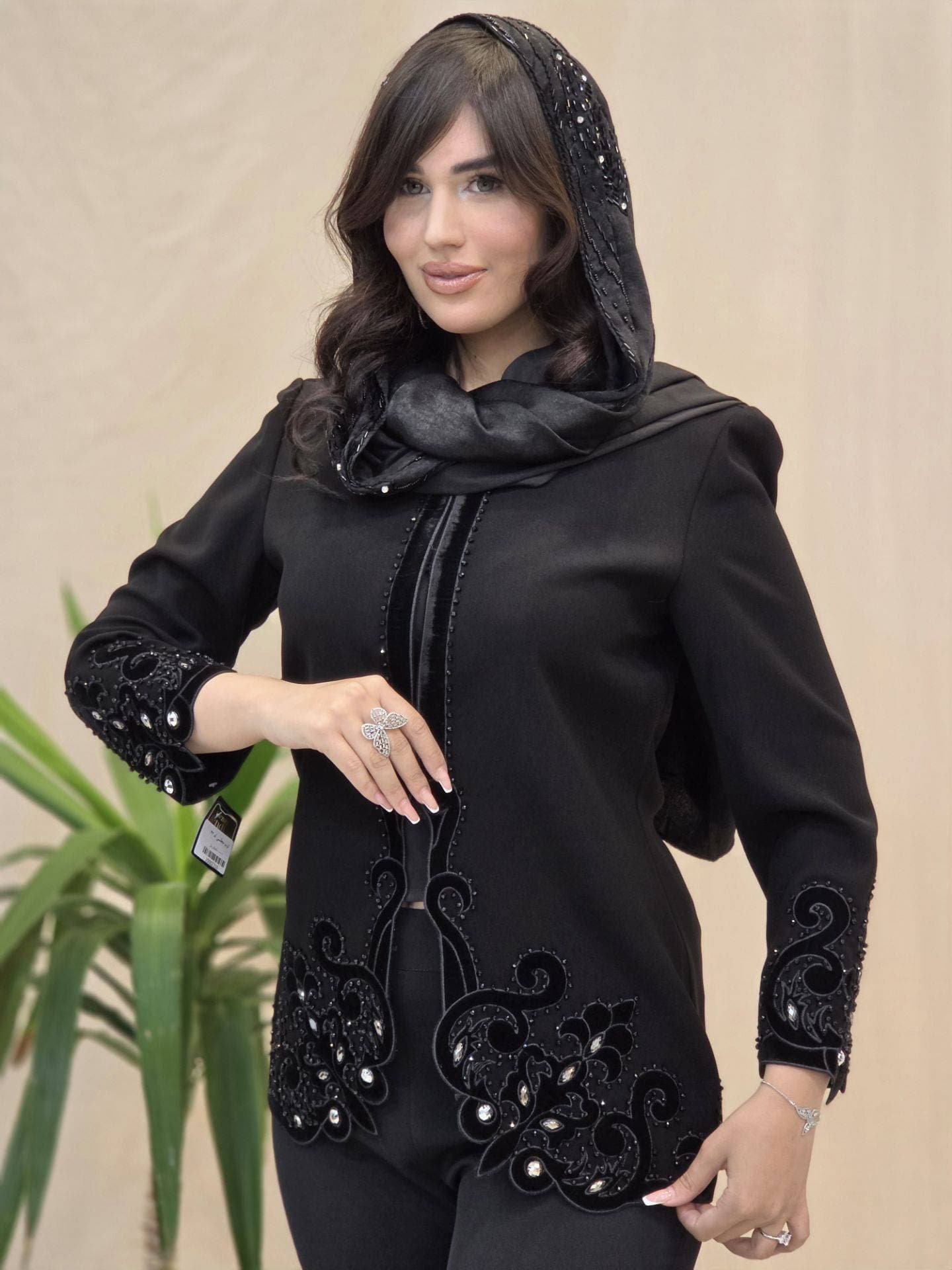 کت مجلسی کرپ مدل مینا-کد2046 — تصویر ۲