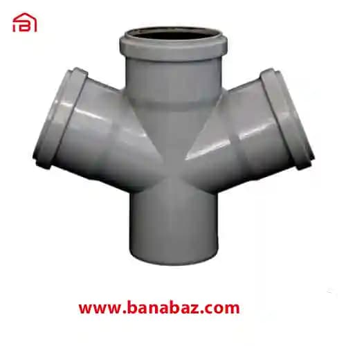 انشعاب دوبل 67 درجه پوش فیت نیوفلکس (BD)