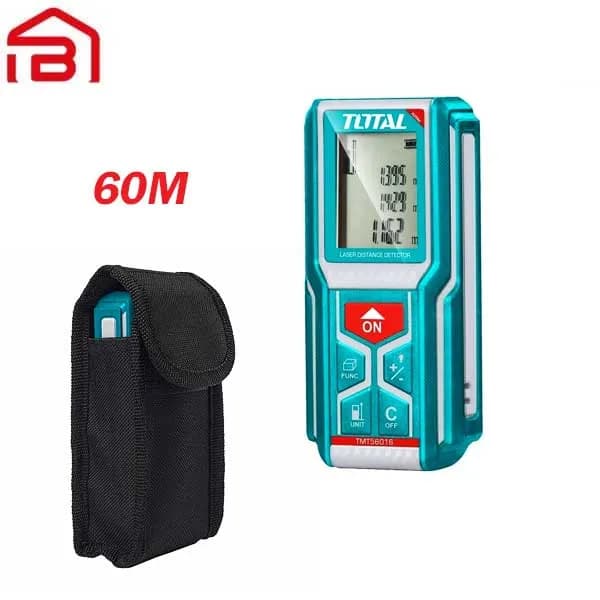 متر لیزری 60 متری توتال مدل TMT56016