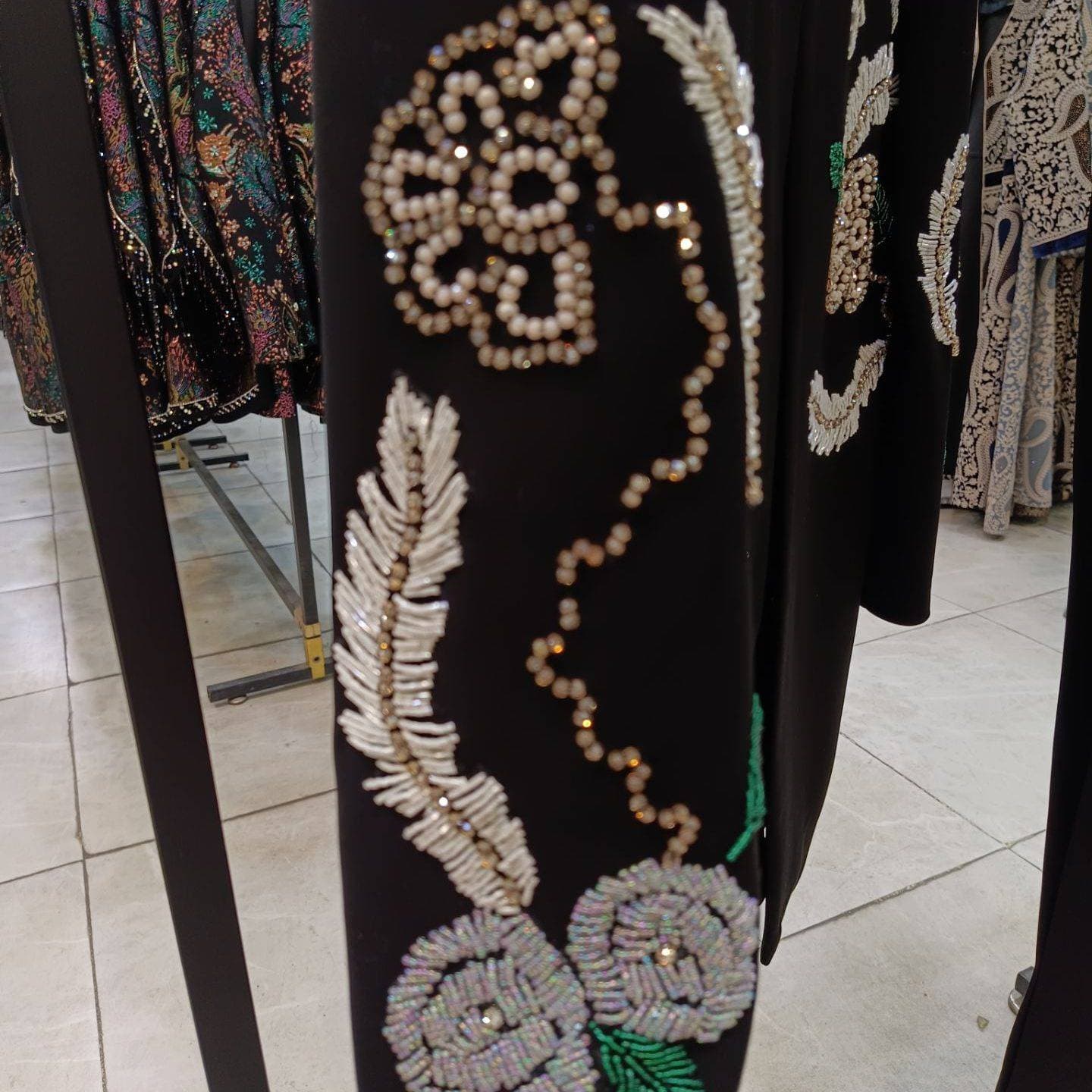 مانتو و شلوار مجلسی کتی مدل ماهرخ کد:1061 — تصویر ۲