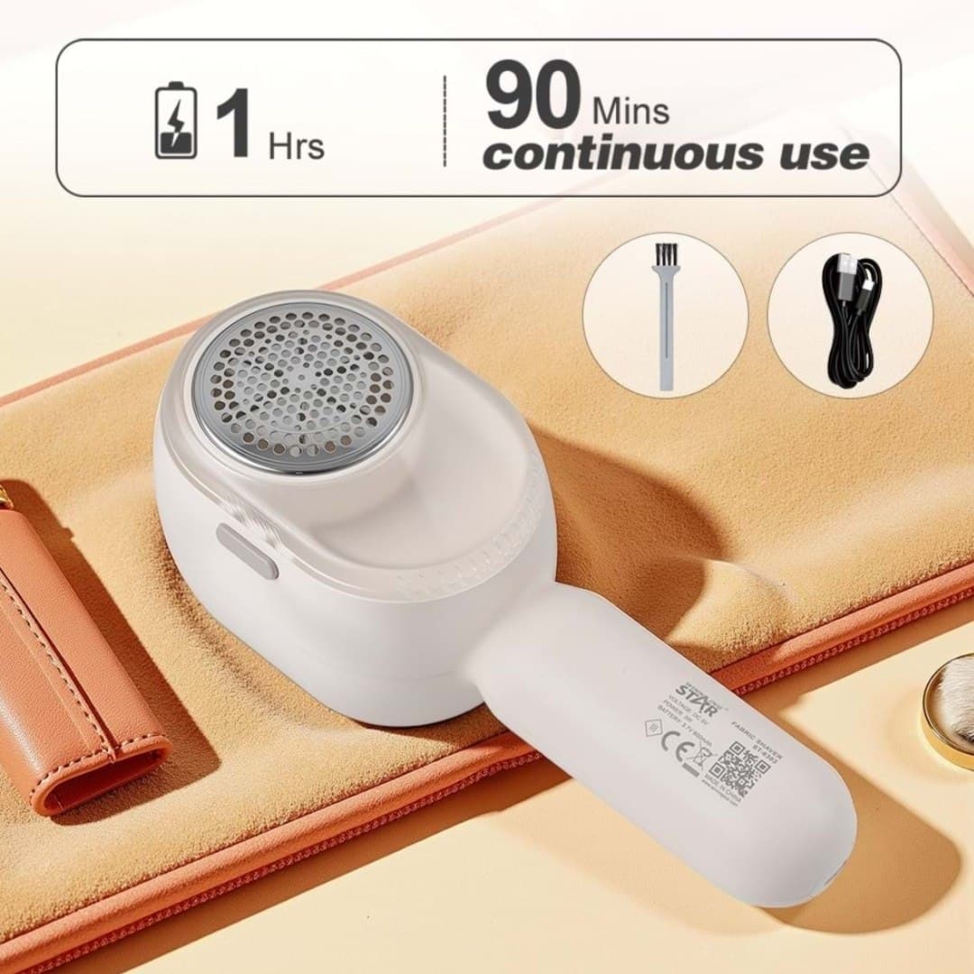 پرزگیر لباس و موی حیوانات دوکاره Porodo مدل 2 in 1 Lint Remover — تصویر ۵