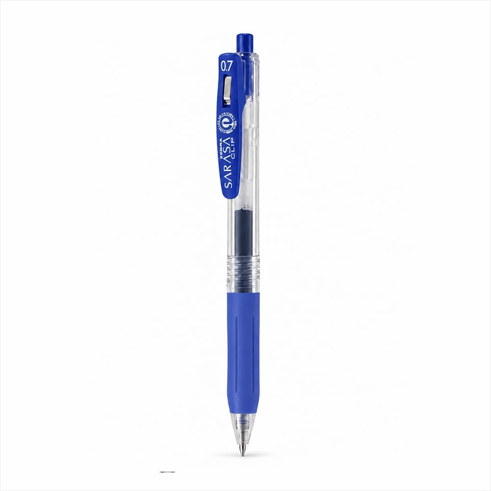 Zebra زبرا خودکار sarasa clip ساراسا فشاری آبی (بسته 10 عددی)