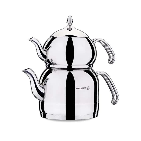 کتری و قوری کرکماز مدل افندی A221 ا Korkmaz Efendi Teapot Set 2.4 lt