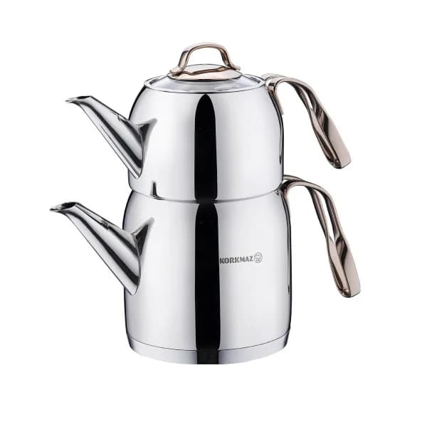 کتری و قوری کرکماز مدل A192 ا KORKMAZ Kettle and Teapot A192