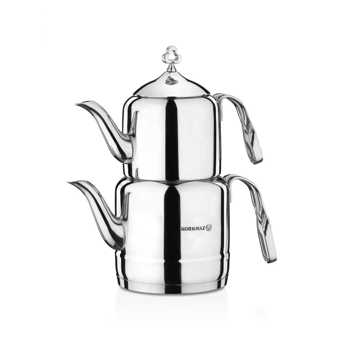 کتری و قوری کرکماز مدل A211 ا KORKMAZ Kettle and Teapot A211