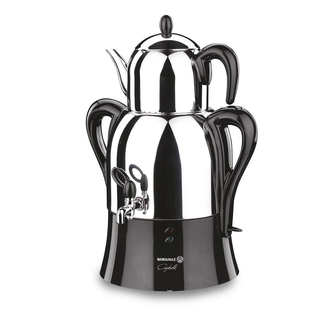 سماور برقی کرکماز مدل چایکولیک KORKMAZ Electric Samovar Caykolik Model A341-04