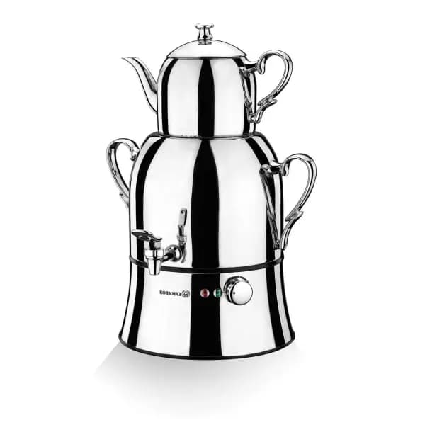 سماور برقی کرکماز مدل A334 ا KORKMAZ Electric Samovar Nosta Mega model A334