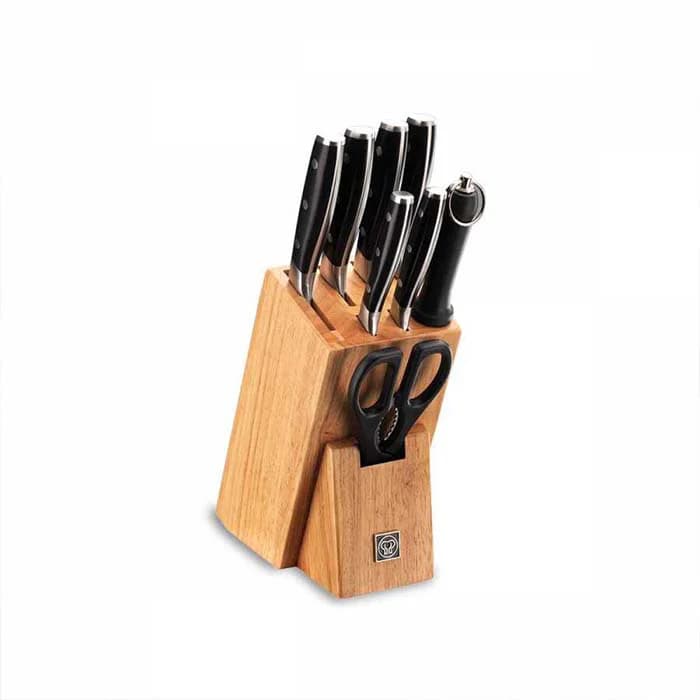 سرویس چاقو آشپزخانه 9 پارچه کرکماز مدل مولتی بلیدA550