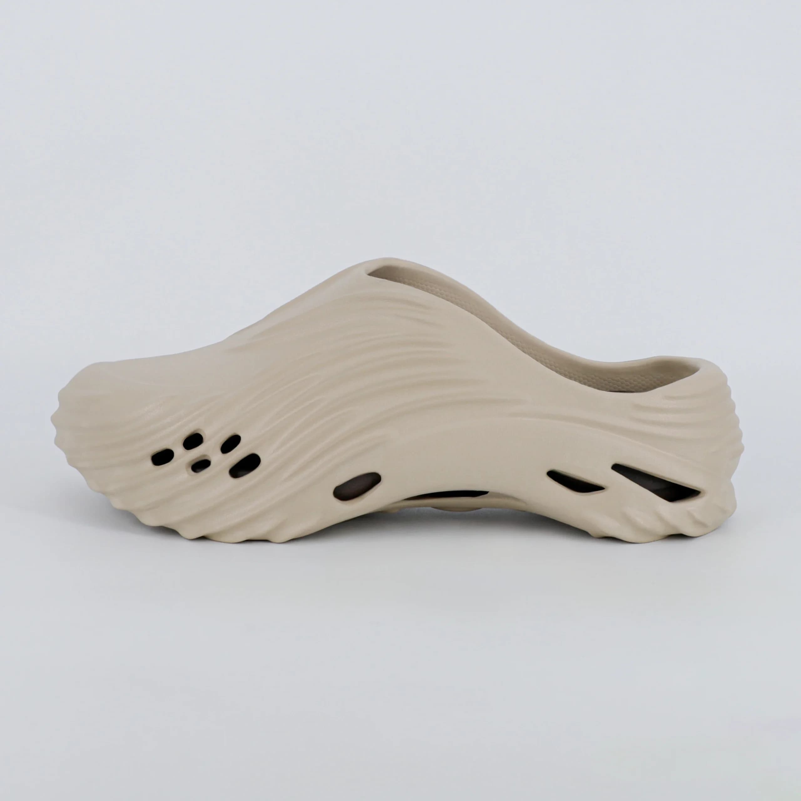 دمپایی جلوبسته مردانه طبی لژ دار slipper کرم قهوه ای کد 2743 — تصویر ۴
