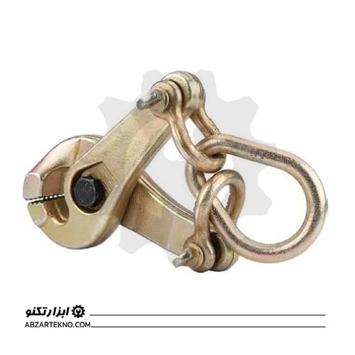 گیره فک قیچی خود قفل شو صافکاری با ظرفیت ۲ تن مستقیم مدل C1046 — تصویر ۲