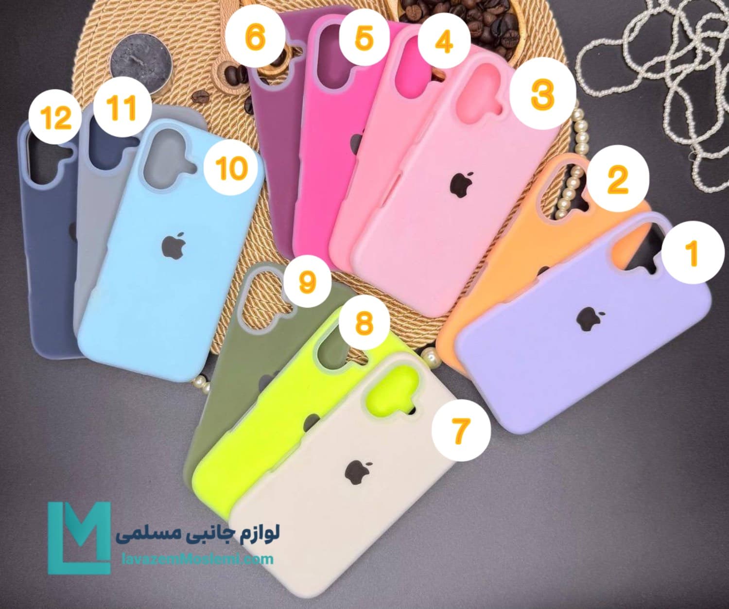 قاب گوشی سیلیکونی پاستیلی کد C3101 | لوازم جانبی مسلمی