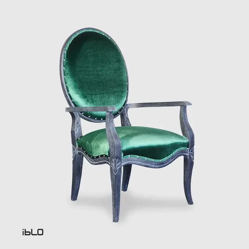 مبل نئوکلاسیک یک‌نفره لاپند (سبز)