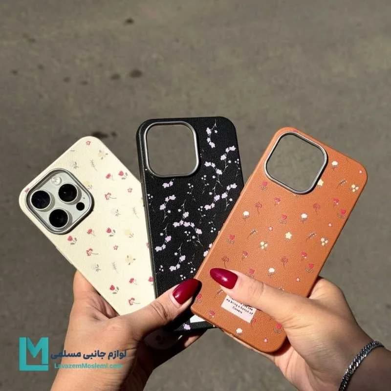 قاب گوشی فانتزی طرح گل ریز کد C3043 | لوازم جانبی مسلمی