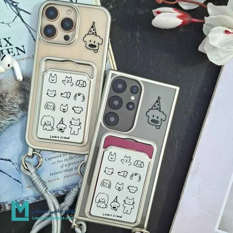 کاور فانتزی جاکارتی دار با بند آویز کد C2087 | لوازم جانبی مسلمی