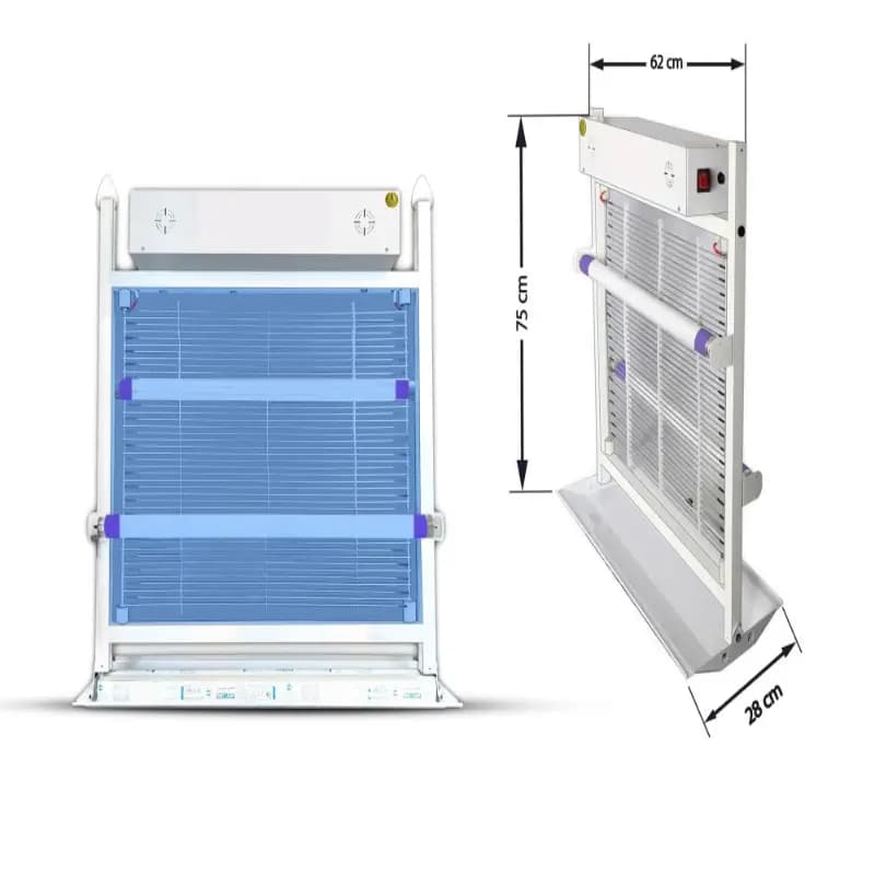 حشره کش برقی 2 لامپ 20 وات صنعتی شهاب گستر مدل FUV220S
