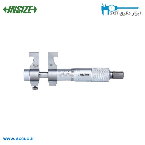 میکرومتر داخل سنج 50-25 INSIZE (با گارانتی رسمی شرکت اینسایز) مدل 3220-50