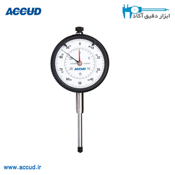 ساعت اندیکاتور کورس 3سانت دقت 0.01 Accud (اکود با گارانتی شرکتی) مدل 229-030-11