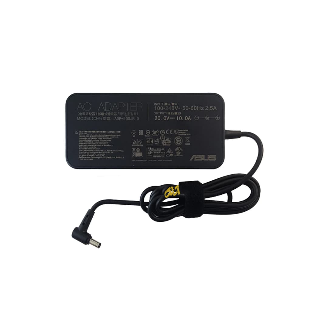 آداپتور شارژر لپ تاپ ایسوس 20 ولت 10 آمپر سوزن دار adaptor laptop ASUS TUF DASH FX516 — تصویر ۳