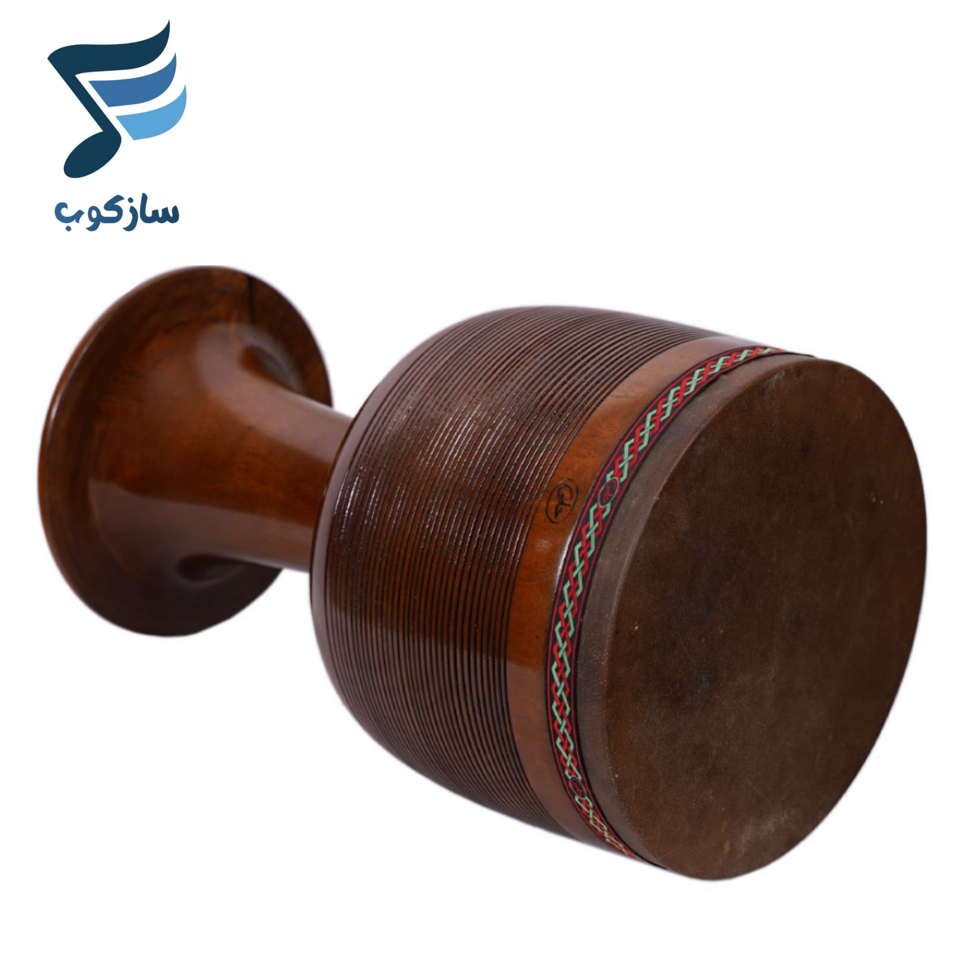تنبک حلمی یک تکه دهانه 28 طرح 2 — تصویر ۳