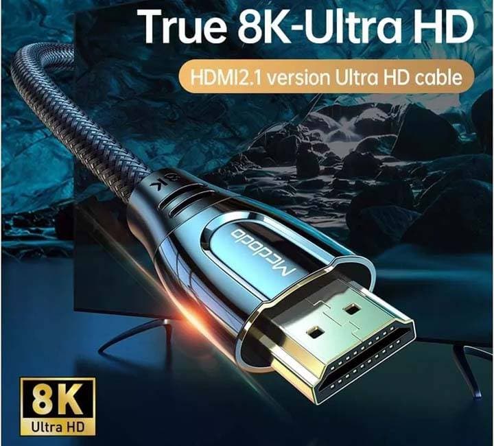 کابل HDMI مک دودو مدل Mcdodo CA-8430 8K طول 2 متر با گارانتی 12 ماهه شرکتی — تصویر ۷