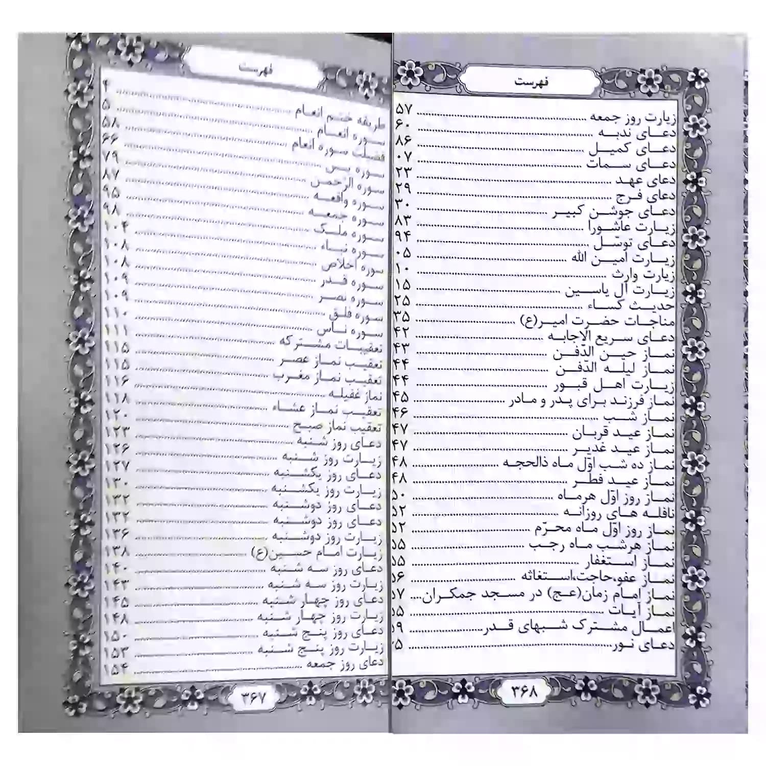 منتخب مفاتیح پالتویی همراه با سوره انعام و جوشن کبیر کد 121850 — تصویر ۵