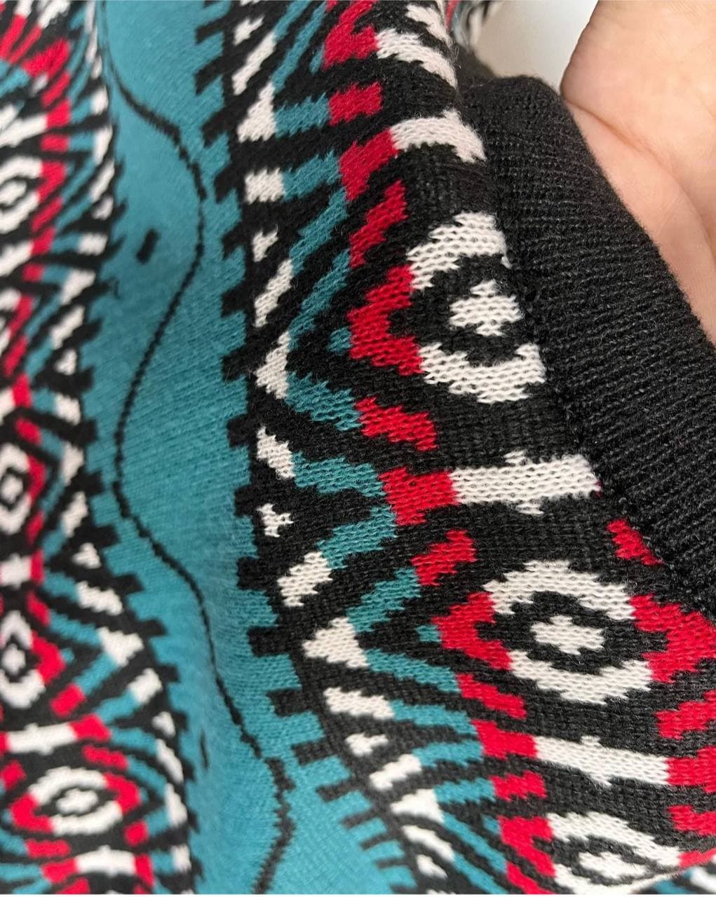 بلوز بافت طرح سرخ پوستی — تصویر ۲