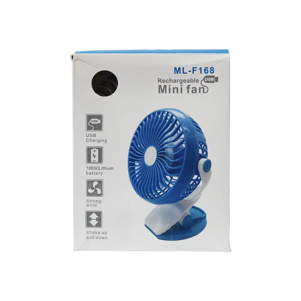 پنکه شارژی همراه مدل ML-F168 — تصویر ۶
