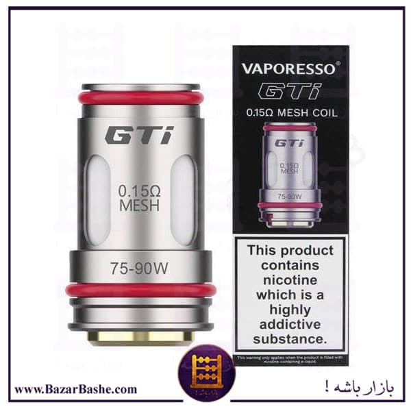 کویل ویپرسو جی تی آی (Vaporesso GTi Replacement Mesh Coils) — تصویر ۳