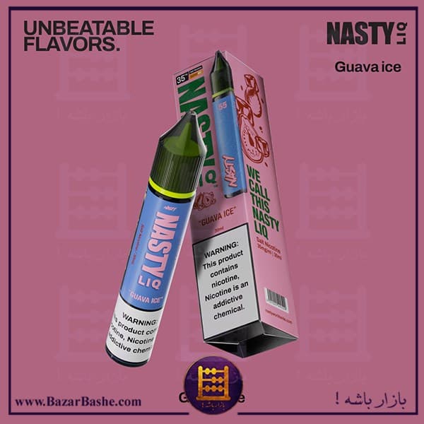 سالت نستی گواوا یخ Nasty Guava Ice Salt 30ml — تصویر ۲