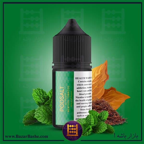 جویس سالت پادسالت تنباکو نعنا Pod Salt MENTHOL TOBACCO